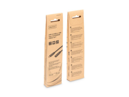 DIGITUS Câble d'extension USB 3.0 Gen.1, USB-C, 1,0 m