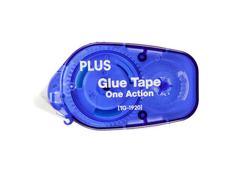 PLUS JAPAN Roller de colle One Action TG-1920, bleu