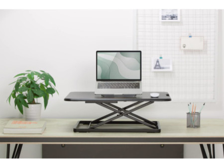 DIGITUS Convertisseur de bureau ergonomique assis/debout