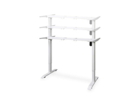 DIGITUS Piètement de table réglable en hauteur, noir