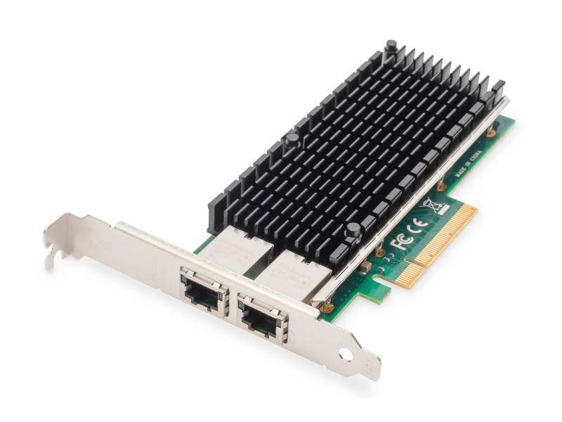 DIGITUS Adaptateur Dual Port Ethernet Server, 10 Gbit/s