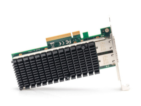 DIGITUS Adaptateur Dual Port Ethernet Server, 10 Gbit/s