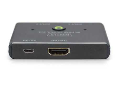 DIGITUS Commutateur HDMI 8K, 2x1, noir