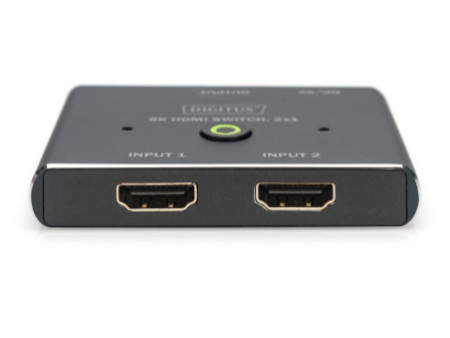 DIGITUS Commutateur HDMI 8K, 2x1, noir
