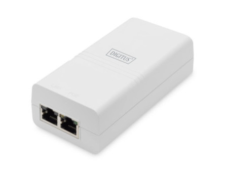 DIGITUS Injecteur Gigabit Ethernet PoE 802.3af, 100 m