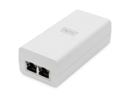 DIGITUS Injecteur Gigabit Ethernet PoE+ 802.3at, 100 m