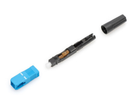 DIGITUS Connecteur de terrain rapide pour fibre optique