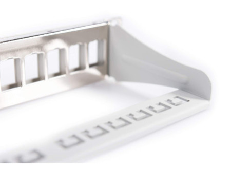 DIGITUS Panneau de brassage modulaire 10', 12 ports, gris