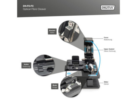 DIGITUS Soudeuse à fibre optique