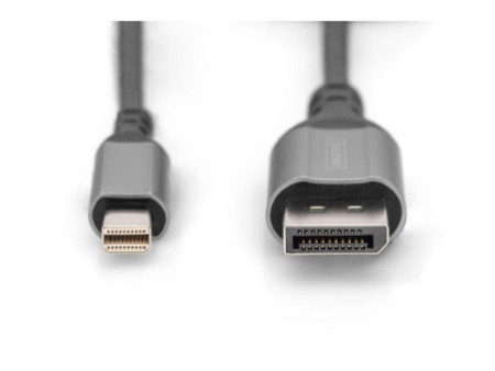 DIGITUS Câble adaptateur DisplayPort 8K 1.4, mini DP-DP, 2 m