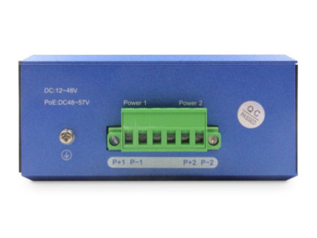 DIGITUS Switch industriel Gigabit Ethernet, 8+2 ports