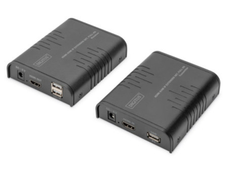 DIGITUS Kit extenseur HDMI KVM IP, Full HD, 120 m