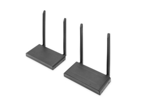 DIGITUS Kit extenseur 4K HDMI KVM sans fil, 150 m