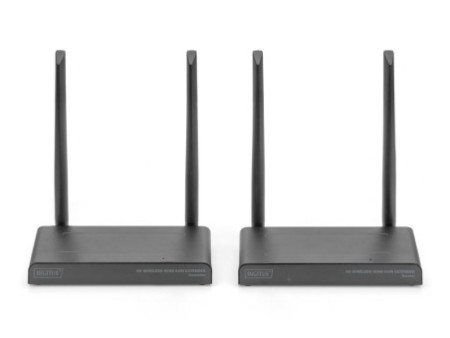 DIGITUS Kit extenseur 4K HDMI KVM sans fil, 150 m
