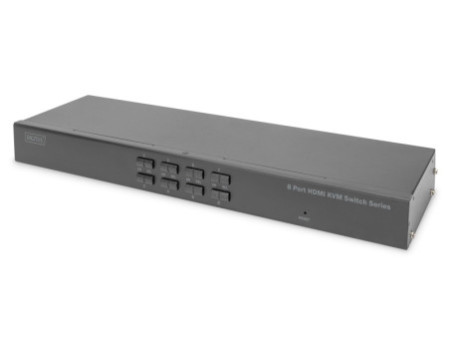 DIGITUS Switch 19' HDMI KVM Single View, 8 ports