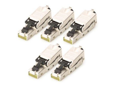 DIGITUS Connecteur RJ45, cat. 6A, STP avec capuchon