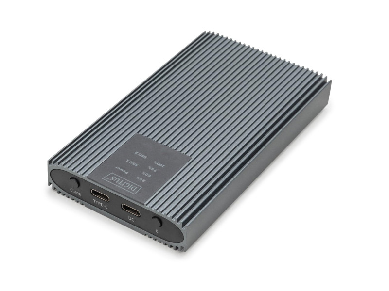 DIGITUS Station de clonage NVMe, USB M.2, SSD, 20 Gbits
