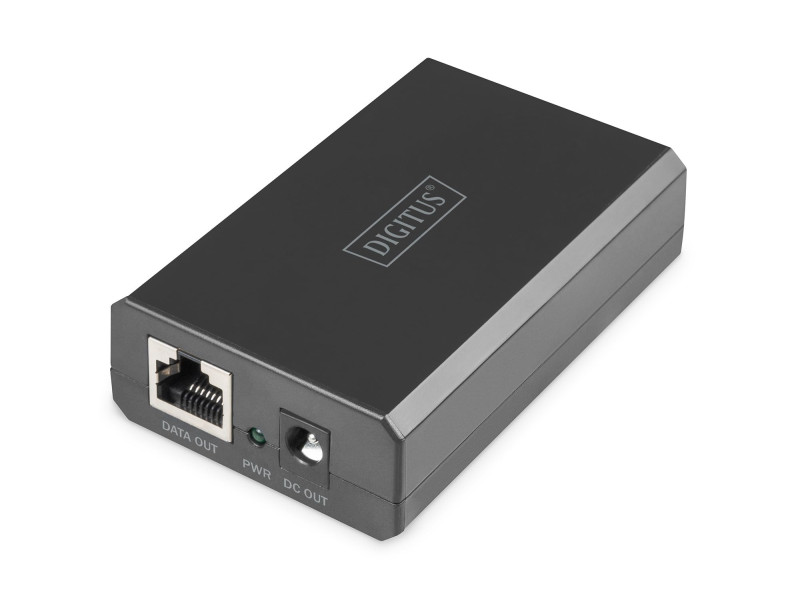 DIGITUS Répartiteur PoE Gigabit Ethernet, 802.3bt, 51 W
