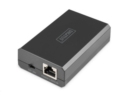 DIGITUS Répartiteur PoE Gigabit Ethernet, 802.3bt, 51 W