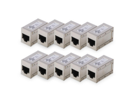 DIGITUS Adaptateur modulaire cat. 6, blindé, pack de 10