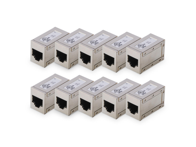 DIGITUS Adaptateur modulaire cat. 6, blindé, pack de 10