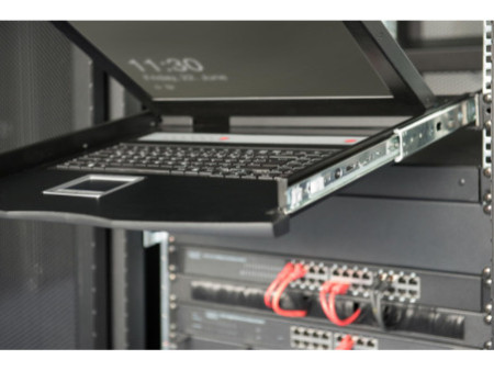 DIGITUS Console modulaire KVM 19' HD LCD, 48,26 cm (19') TFT