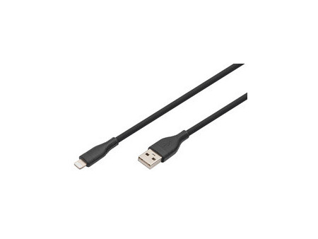DIGITUS Câble silicone, USB-A - Lightning, 1,0 m