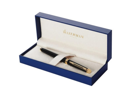 WATERMAN Stylo plume Hémisphère, Laque Noire G.T.