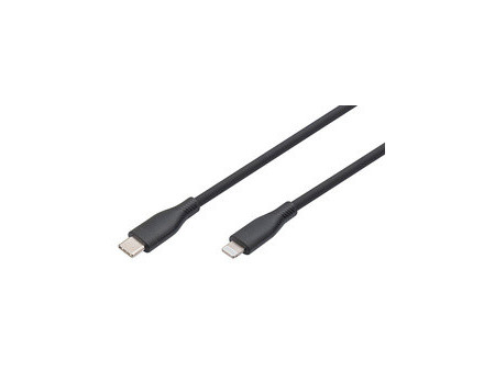DIGITUS Câble silicone, USB-C - Lightning, 0,5 m