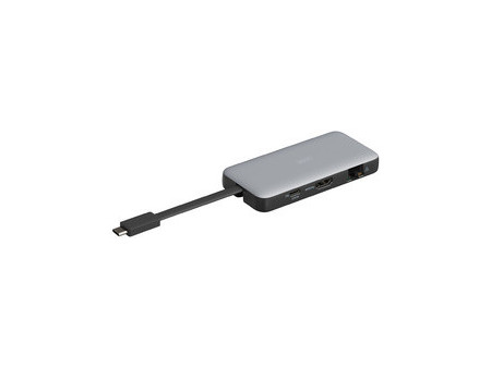 DIGITUS Station d'accueil de voyage, USB-C, 7 ports