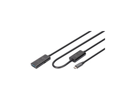 DIGITUS Câble de rallonge actif USB 3.2 Gen2, 5 m