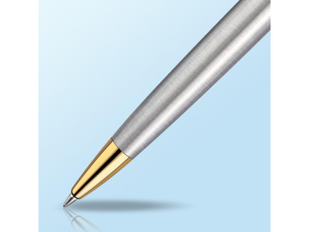 WATERMAN Stylo à bille Hémisphère, Acier G.T.