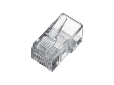 DIGITUS Connecteur RJ45 mâle pour câble rond, cat. 5e