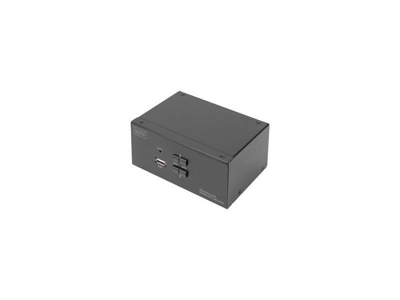 DIGITUS Commutateur KVM, 2 ports, Dual Display, DisplayPort