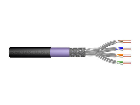 DIGITUS Cable d'installation cat.7, S/FTP, 500 m, souterrain