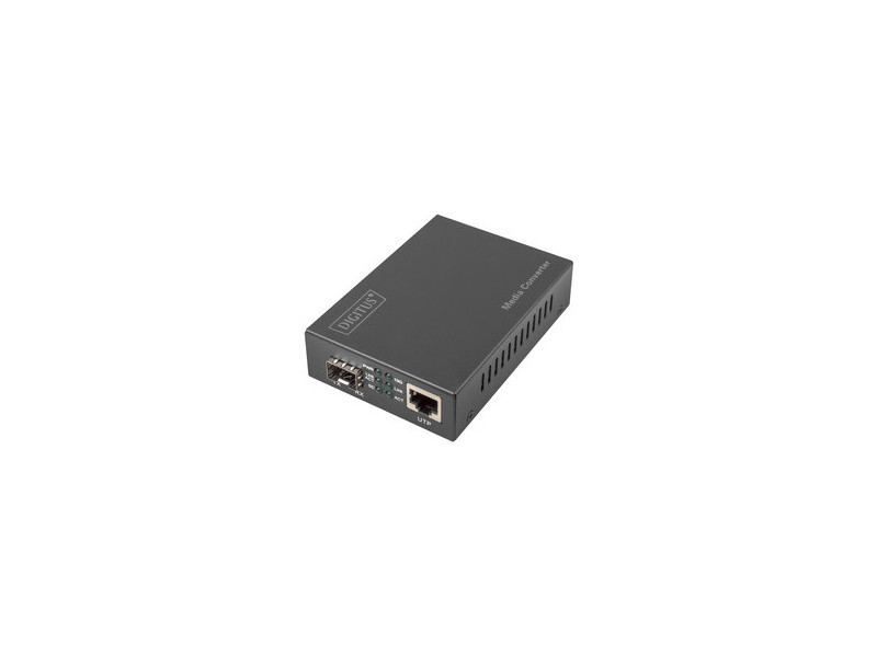 DIGITUS Convertiseur média, 10 Gigabit, 1x RJ45 / 1x SFP