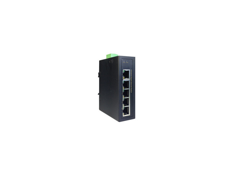 DIGITUS Commutateur industriel Gigabit Ethernet, 5 ports