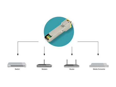 DIGITUS Mini-GBIC SFP cuivre, 10 Gbps, RJ45