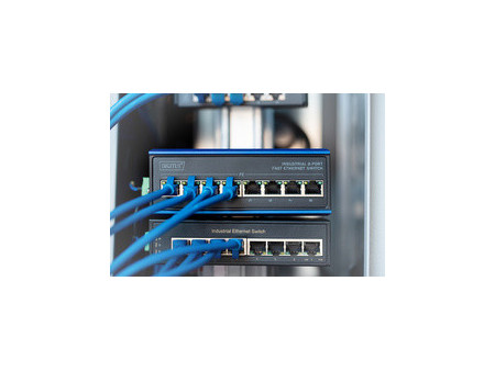 DIGITUS Commutateur Fast Ethernet, 8 ports, unmanaged