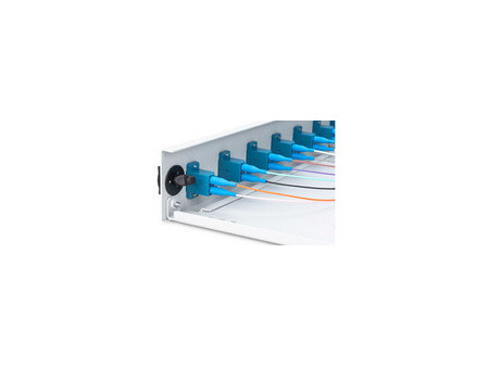 DIGITUS Boîte d'épissure à fibre optique 19', 12x LC, OS2
