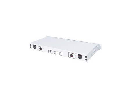 DIGITUS Boîte d'épissure à fibre optique 19', 12x LC, OS2