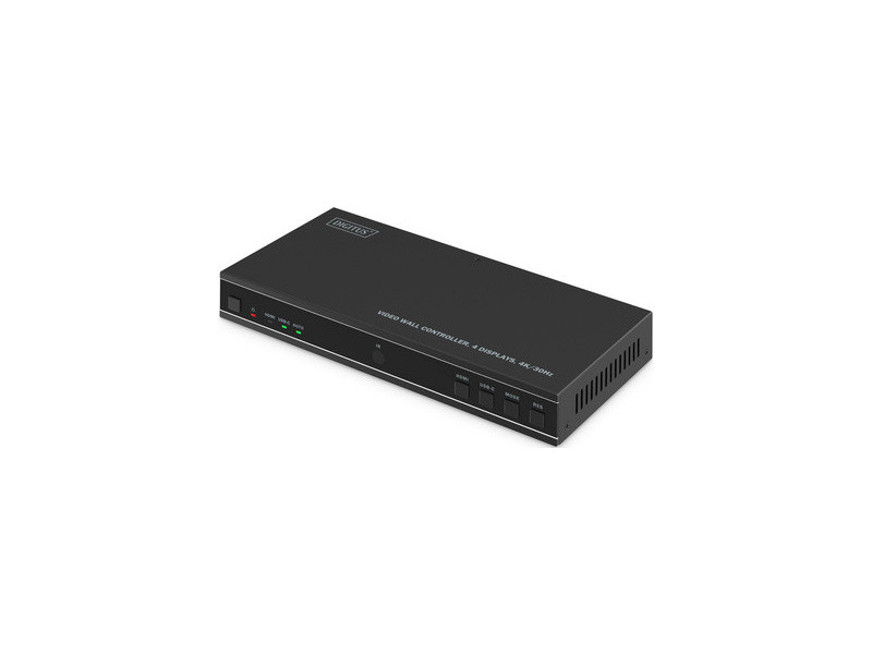 DIGITUS Contrôleur de mur vidéo 4K HDMI, noir