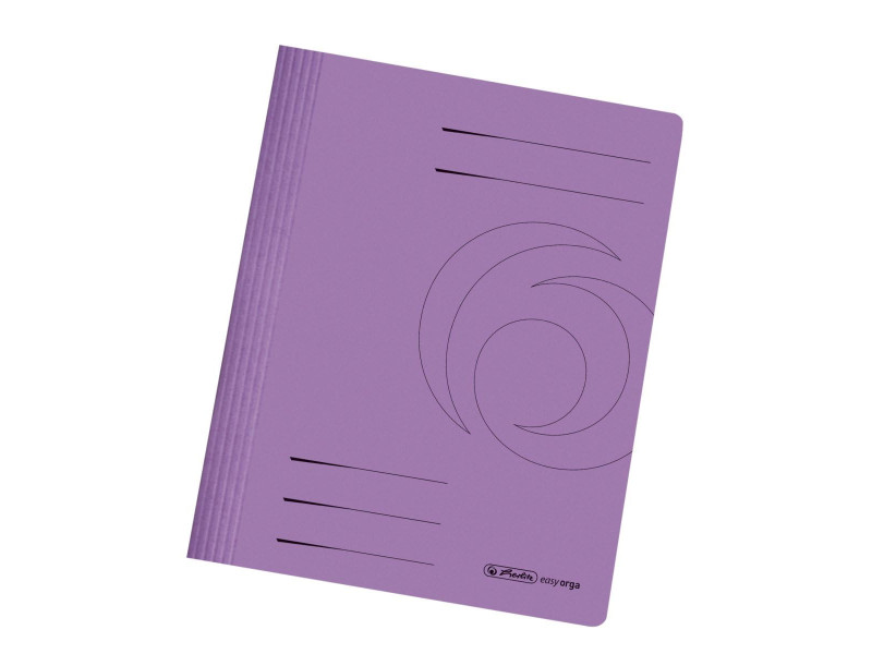 herlitz Chemise à lamelle easyorga, A4, carte lustrée