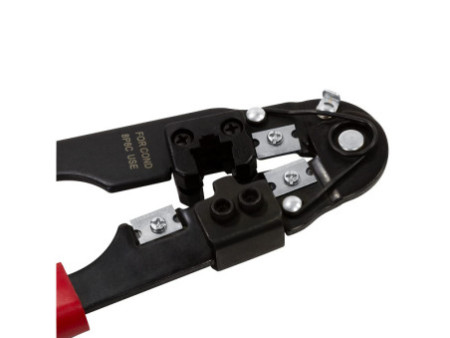 LogiLink Pince à sertir RJ45 avec découpeur et dénudeur de