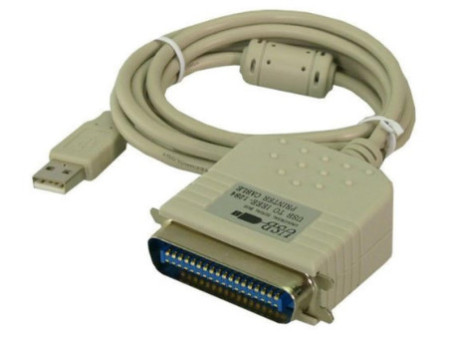 LogiLink Câble d'imprimante USB 1.1, centronics, longueur