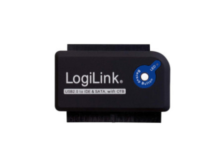 LogiLink Câble adaptateur USB 2.0 - SATA et IDE, longueur: