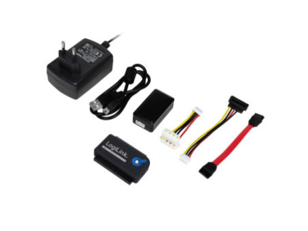 LogiLink Câble adaptateur USB 2.0 - SATA et IDE, longueur: