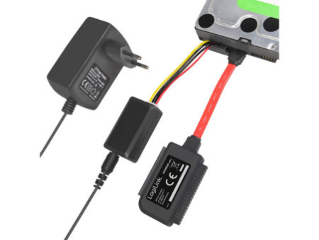 LogiLink Câble adaptateur USB 2.0 - SATA et IDE, longueur:
