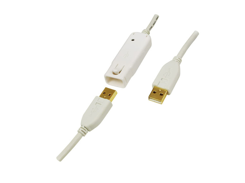 LogiLink Rallonge USB 2.0, 12,0 m
