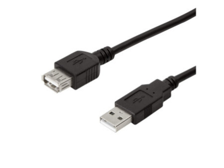LogiLink Kit d'extension USB 2.0, noir